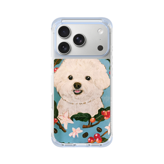 Bichon and Coffee bean