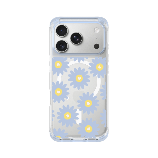 Flower and Love - Blue