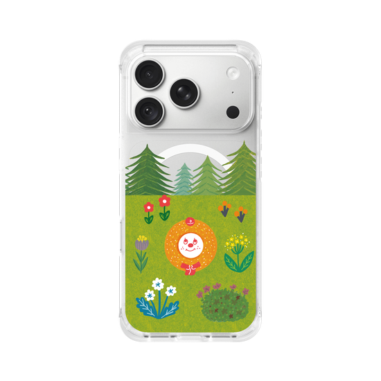 Doughnut in forest