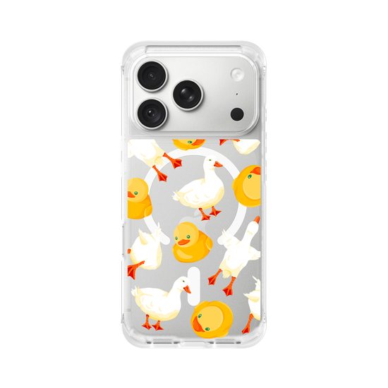 Silly goose and rubber ducks