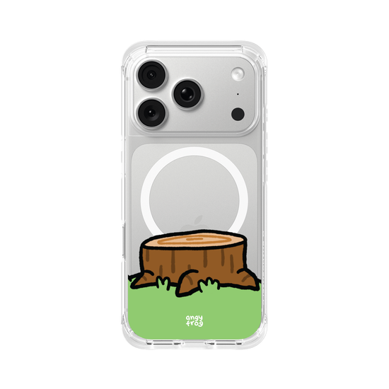 stacked on stump