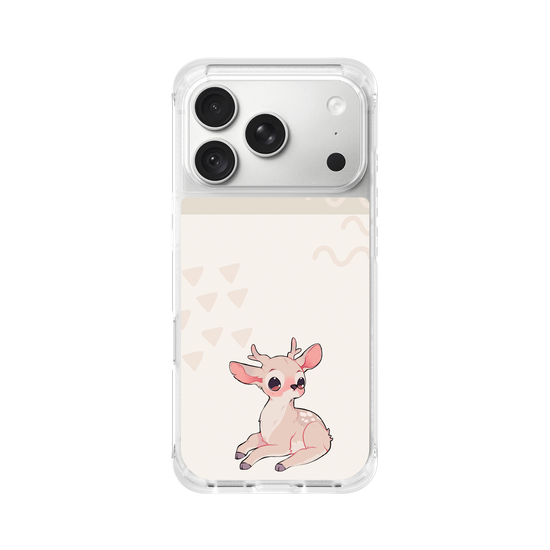 Cute Deer Plain beige BG