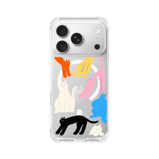 colorful cats