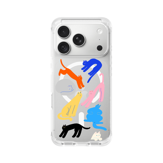 colorful cats