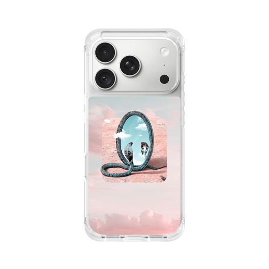 Spiritual Journey – Sticker & Cloudy Sky