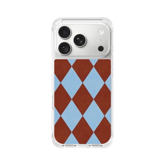 Losange Grid - Blue