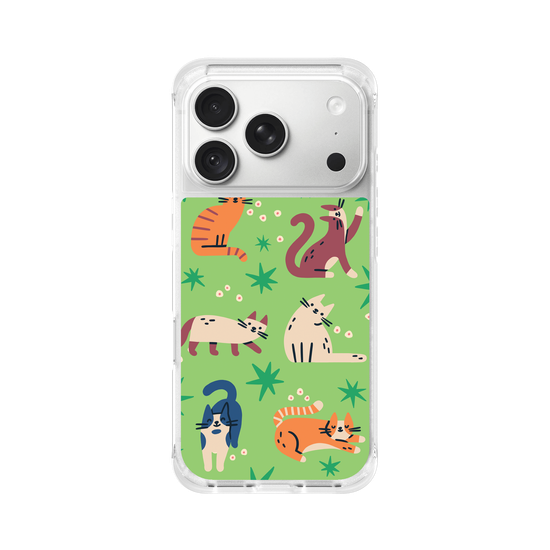 Cats on Green