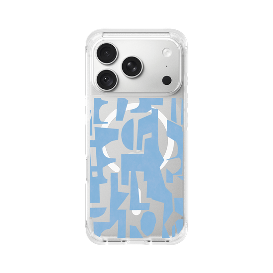 Blue Paper Cut-Outs