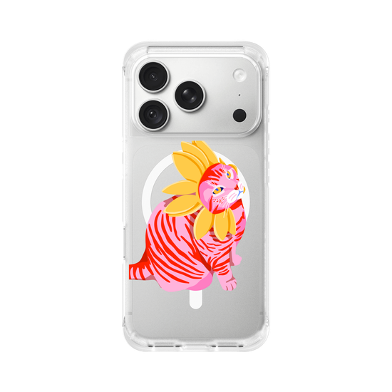 flower cat red and pink