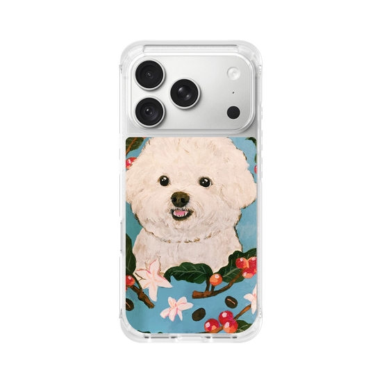 Bichon and Coffee bean