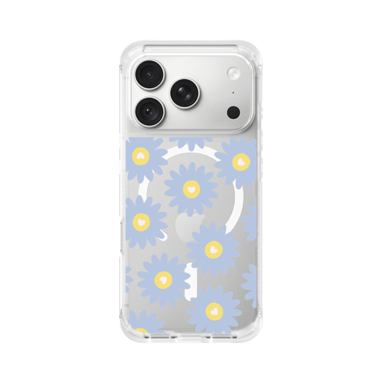 Flower and Love - Blue