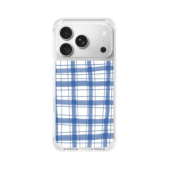 Wonky Gingham – Blaue Cottagecore-Vibes