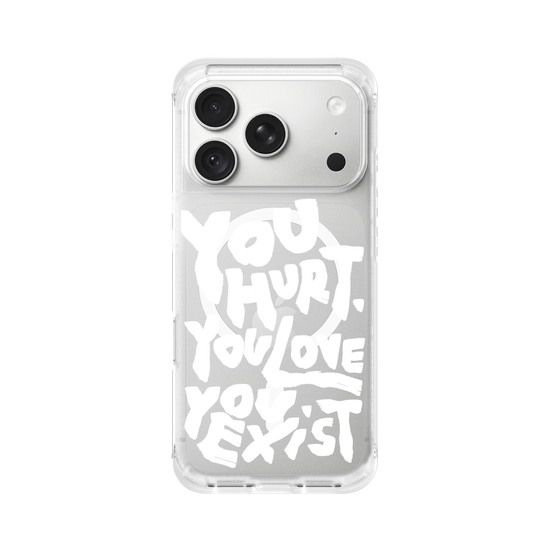 HURT. LOVE. EXIST. (White)