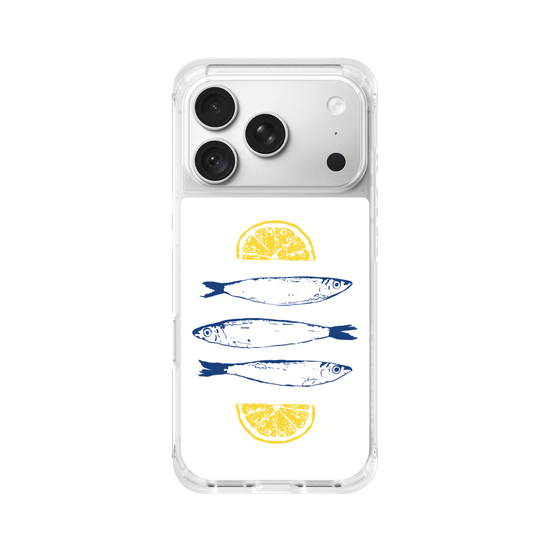 Whimsical Sardines & Lemon Slices
