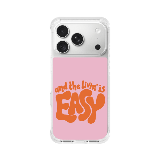 Retro Typografie – "Livin' is Easy" Sommer-Design