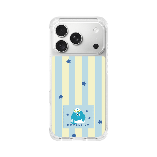 little blue monster dessert fabric labels