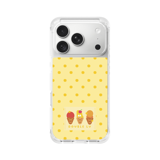 little yellow monster dessert fabric labels