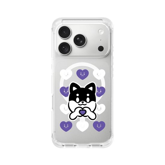 dou dou loves - purple heart