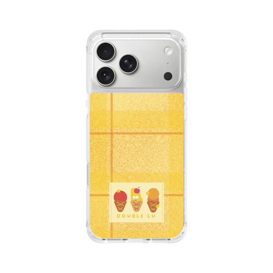 little yellow monster dessert fabric labels