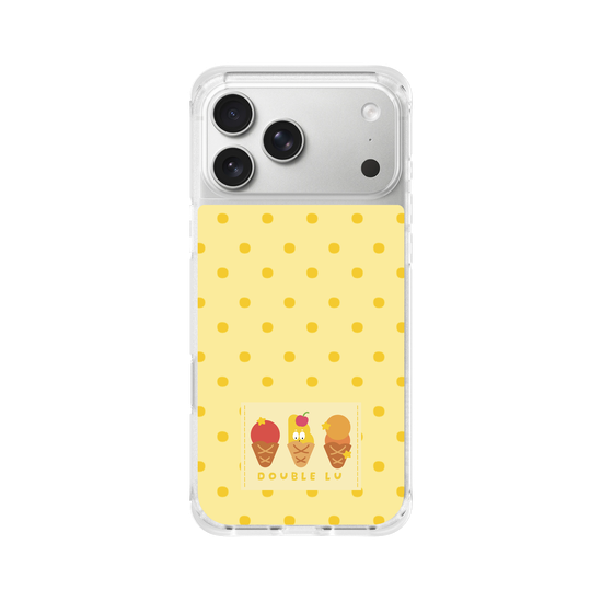 little yellow monster dessert fabric labels