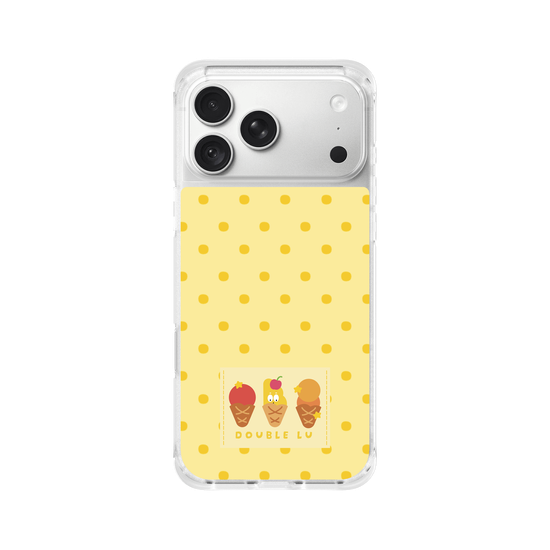 little yellow monster dessert fabric labels