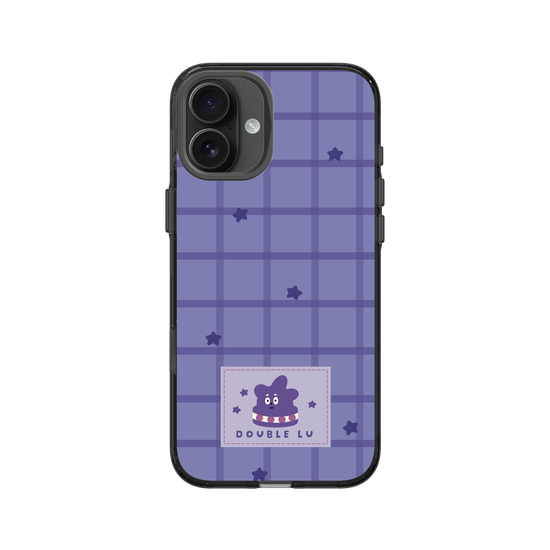 little purple monster dessert fabric labels