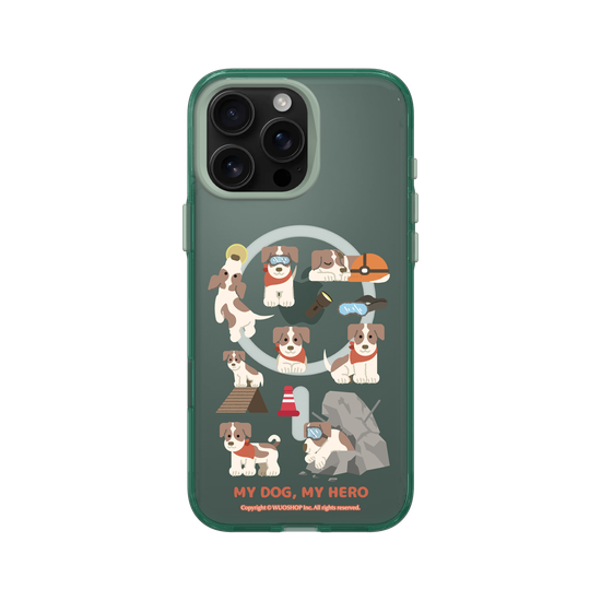 My dog, My hero-Search and Rescue Dog: Jack Russell Terrier(Clear)
