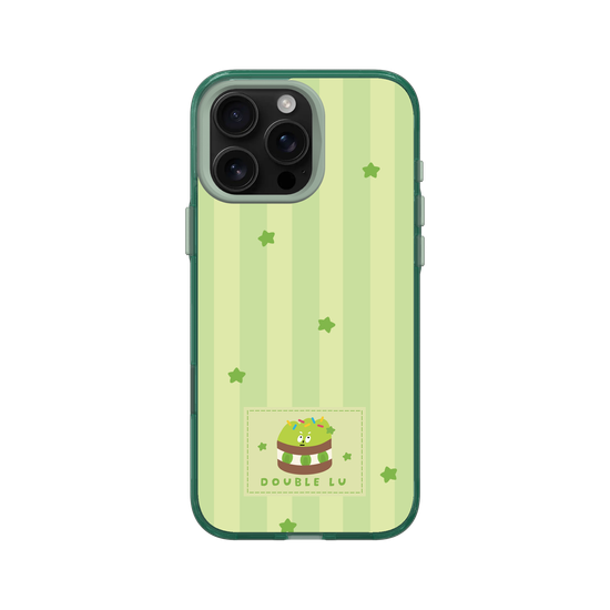 little green monster dessert fabric labels