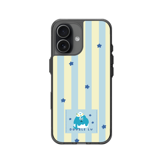little blue monster dessert fabric labels