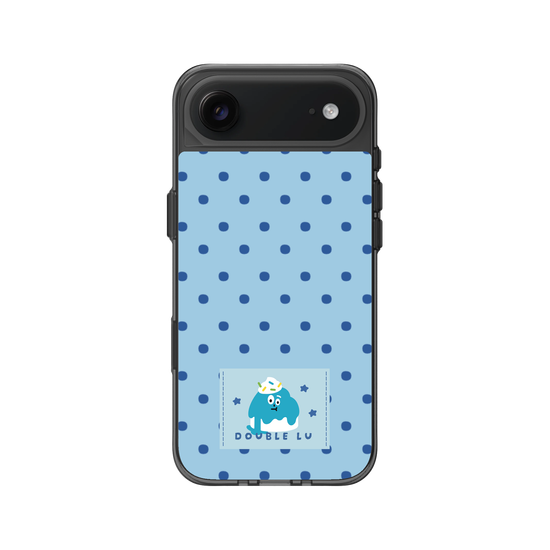 little blue monster dessert fabric labels