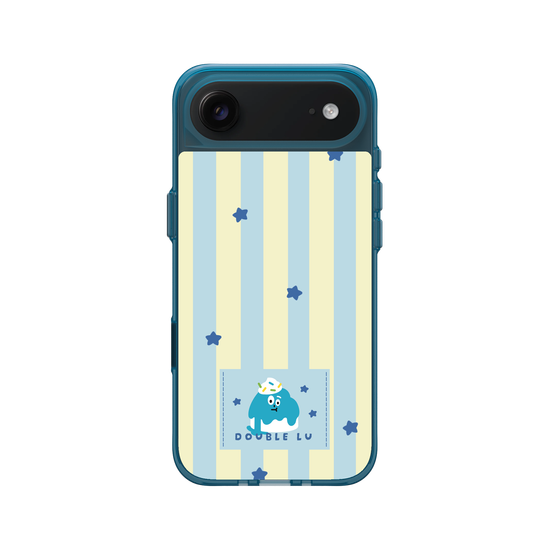 little blue monster dessert fabric labels