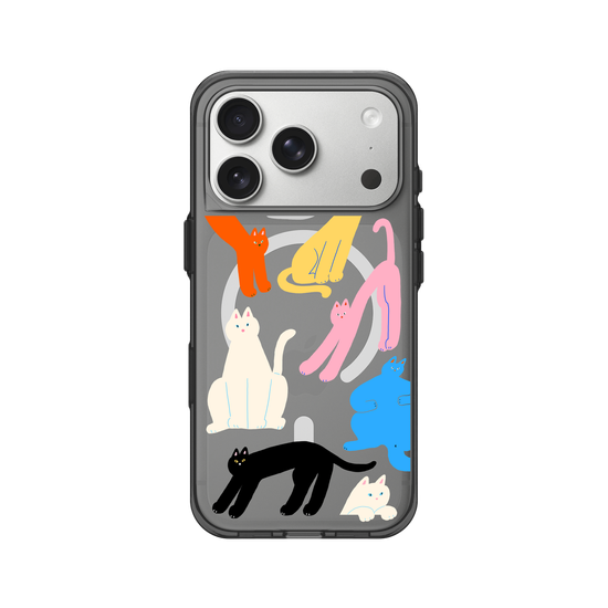 colorful cats