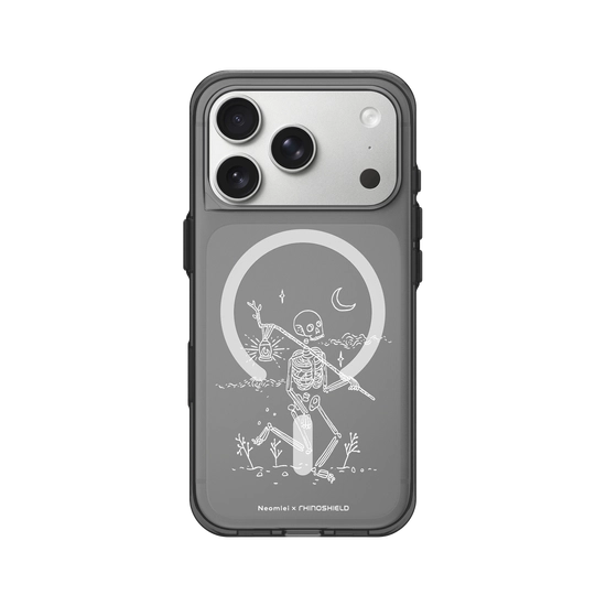 Neomlei | Journey Skeleton White | Clear - 아이폰 17 Pro | RHINOSHIELD
