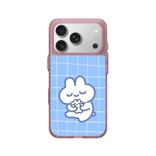 bunny and mini bunny - blue