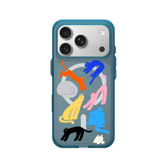 colorful cats