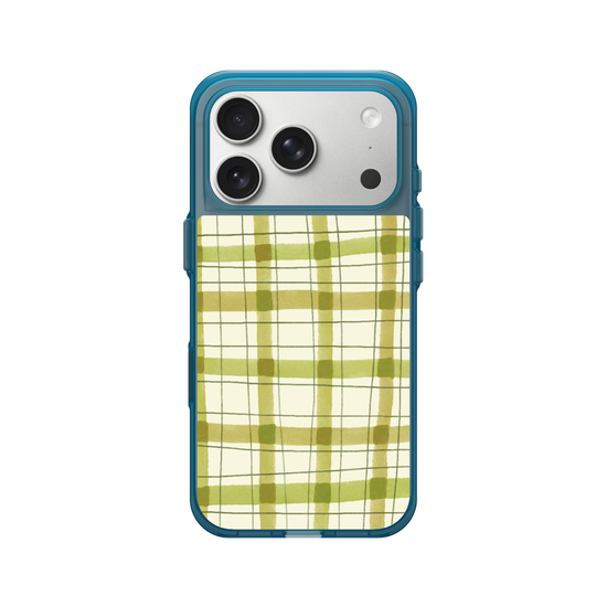 Wonky Gingham  – Green Cottagecore Vibes
