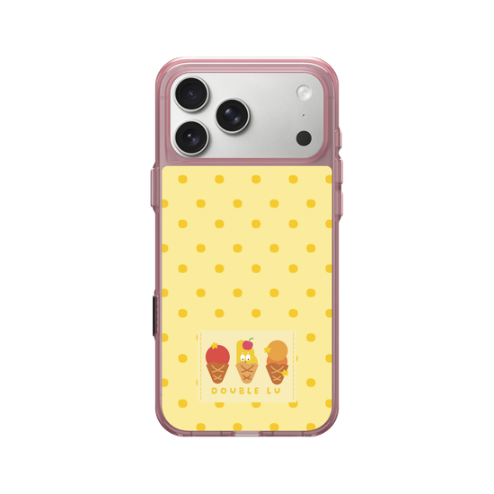 little yellow monster dessert fabric labels