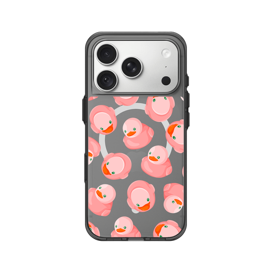 Pink rubber ducks