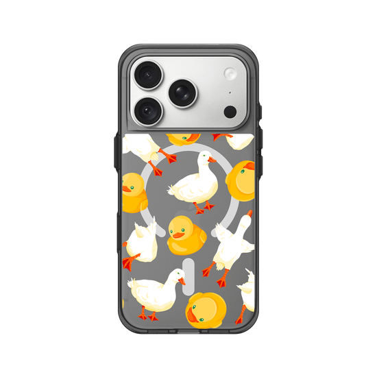 Silly goose and rubber ducks