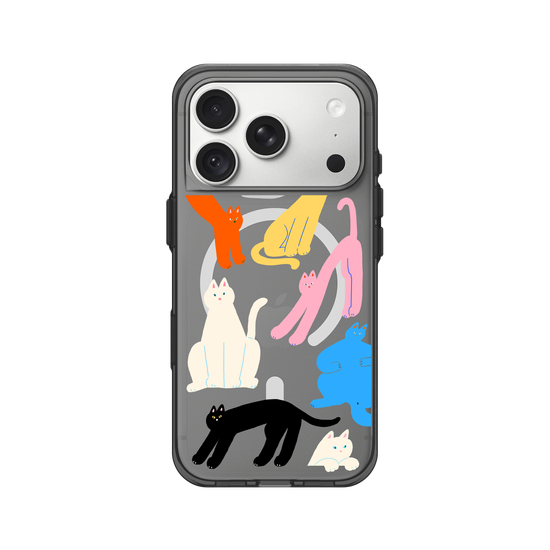 colorful cats