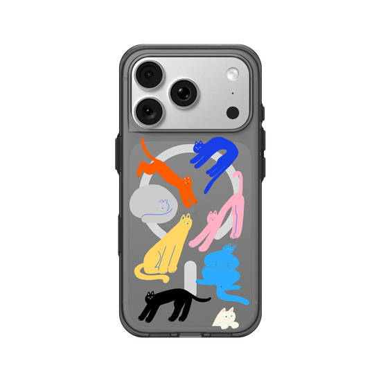colorful cats