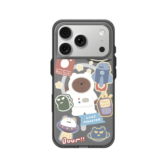 Lazy Monster Space Stickers.