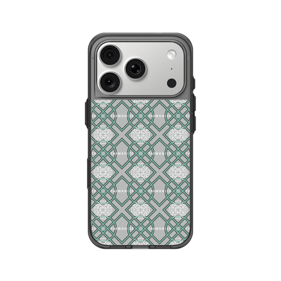 Traditional Window Lattice - Gray
