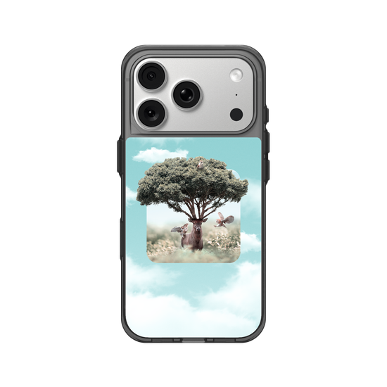 Father Nature - Sticker & Cloudy Sky