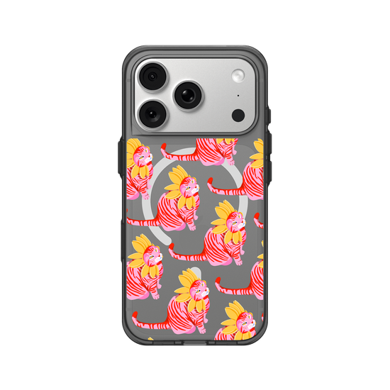 flower cats pink and red