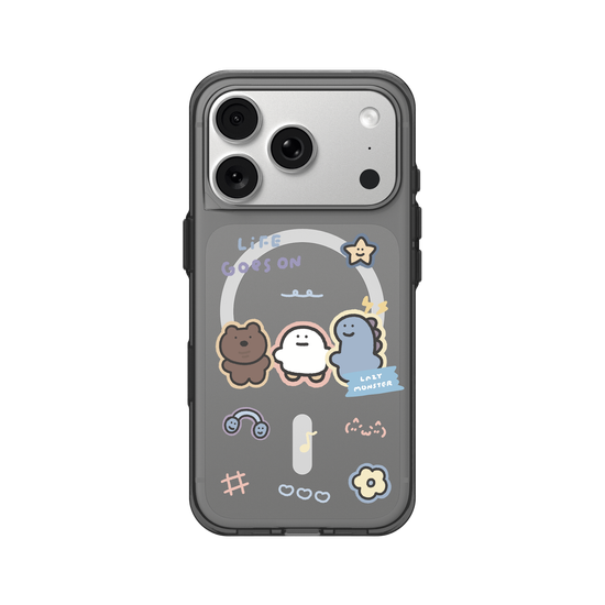 Lazy Monster cute stickers 02.