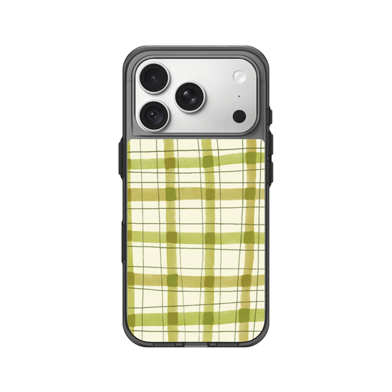 Wonky Gingham  – Green Cottagecore Vibes