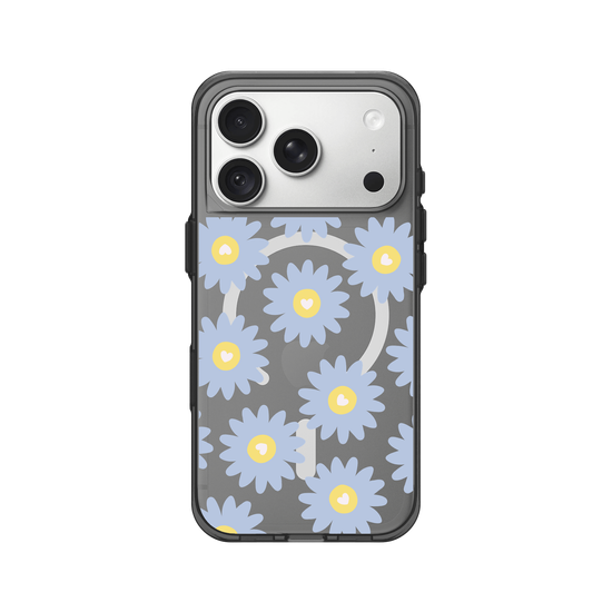 Flower and Love - Blue