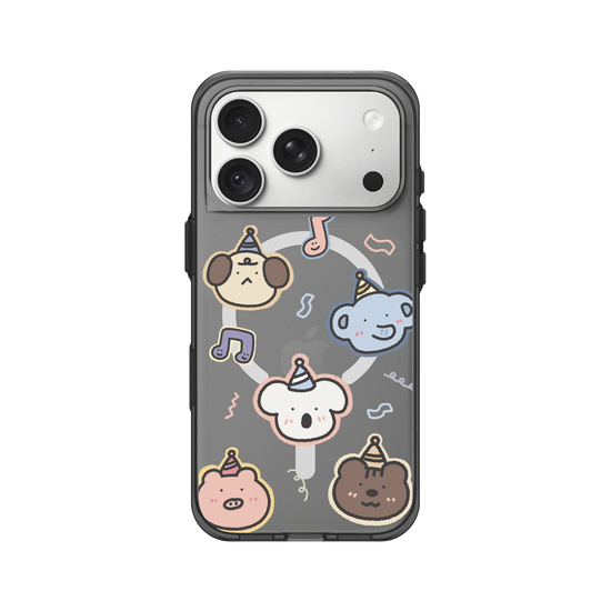 Lazy Monster Animal Party Stickers.