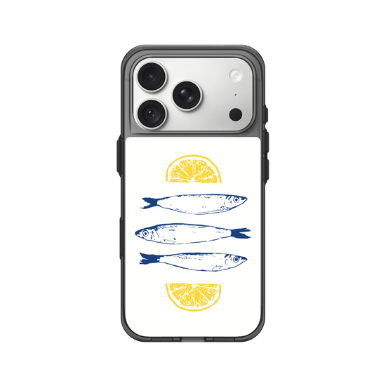 Whimsical Sardines & Lemon Slices